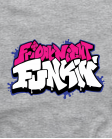 Marškinėliai Friday night funkin logo Marškinėliai Friday night funkin logo